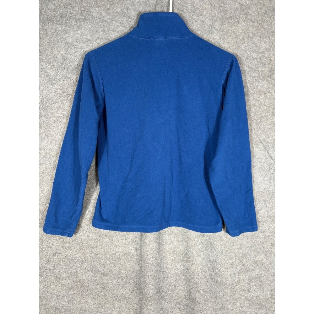 The North Face Boys TKA 100 Fleece Quarter Zip Pullover Blue AWB5 Size M Medium - Picture 7 of 7